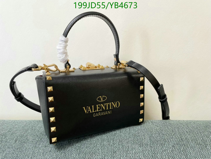 Valentino Bag-(Mirror)-Handbag-,Code: YB4673,$: 199USD