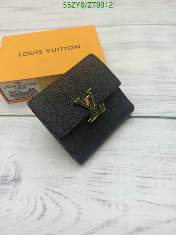 LV Bags-(4A)-Wallet-,Code: ZT9312,$: 55USD