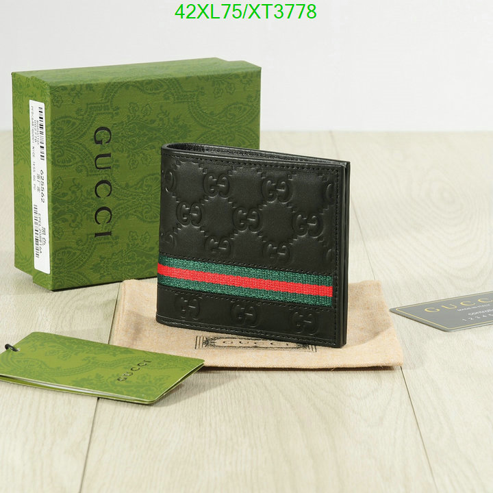 Gucci Bag-(4A)-Wallet-,Code: XT3778,$: 42USD