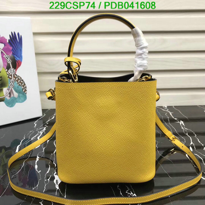 Prada Bag-(Mirror)-Diagonal-,Code: PDB041608,$: 229USD