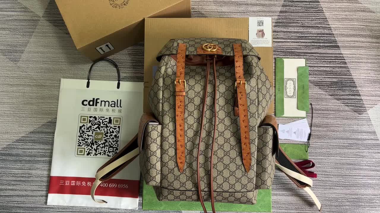 Gucci Bag-(Mirror)-Backpack-,Code: YB7575,$: 265USD