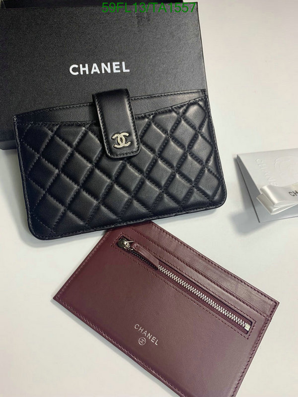 Chanel Bags ( 4A )-Wallet-,Code: TA1557,$: 59USD