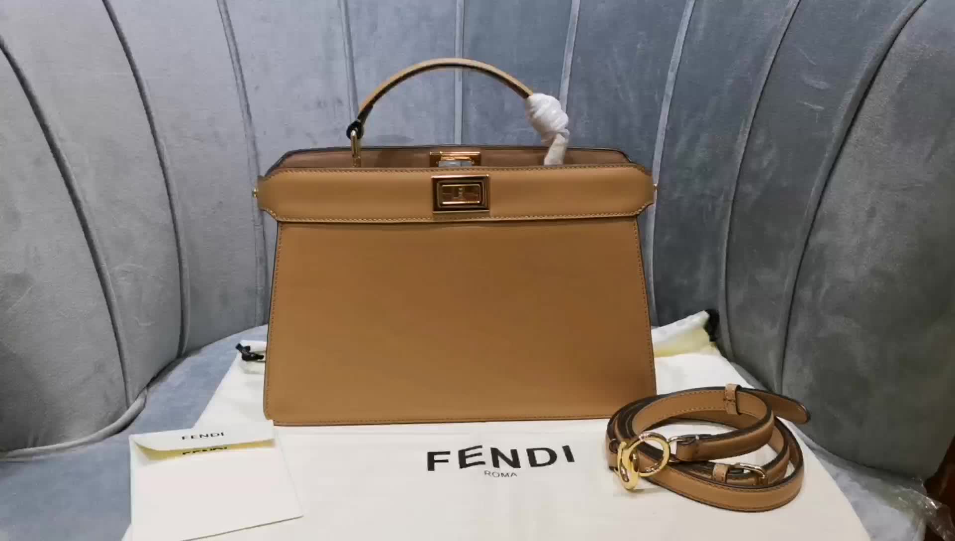 Fendi Bag-(Mirror)-Peekaboo,Code: SS1021,