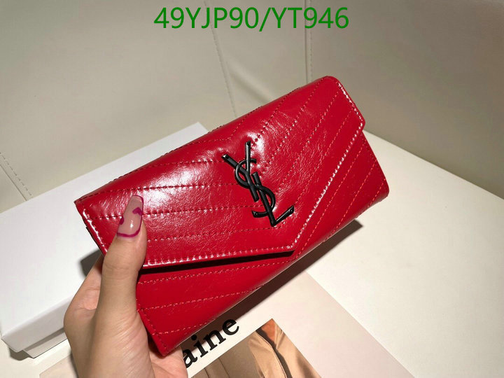 YSL Bag-(4A)-Wallet-,Code: YT946,$: 49USD