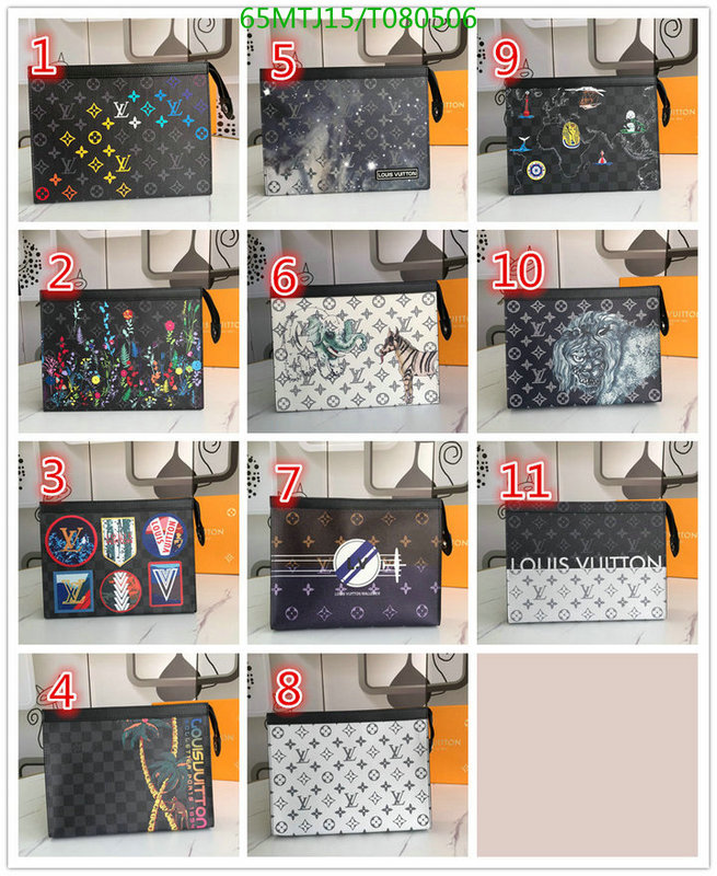 LV Bags-(4A)-Wallet-,Code: T080506,$: 65USD