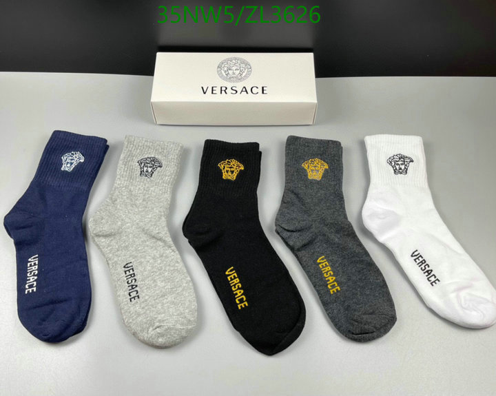 Sock-Versace, Code: ZL3626,$: 35USD