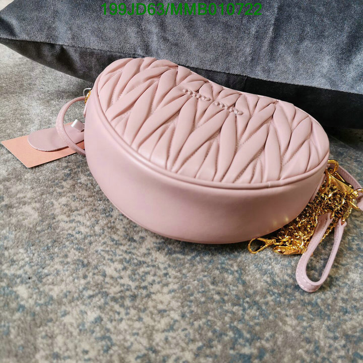 Miu Miu Bag-(Mirror)-Diagonal-,Code: MMB010722,$: 199USD