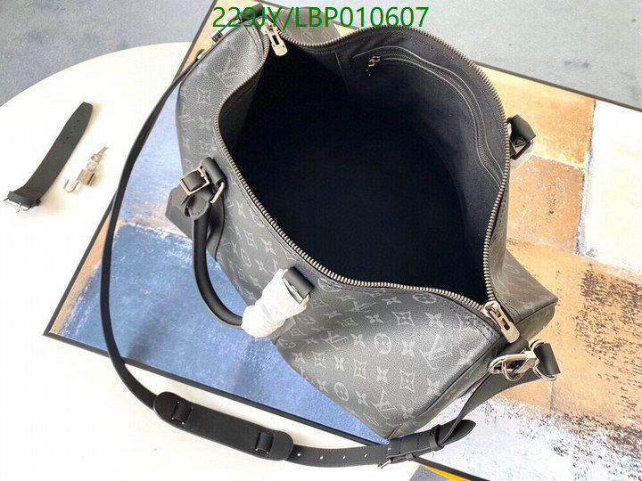 LV Bags-(Mirror)-Keepall BandouliRe 45-50-,Code: LBP010607,