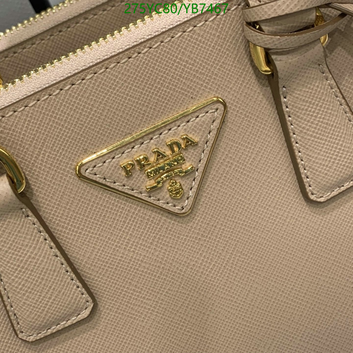 Prada Bag-(Mirror)-Diagonal-,Code: YB7467,$: 275USD