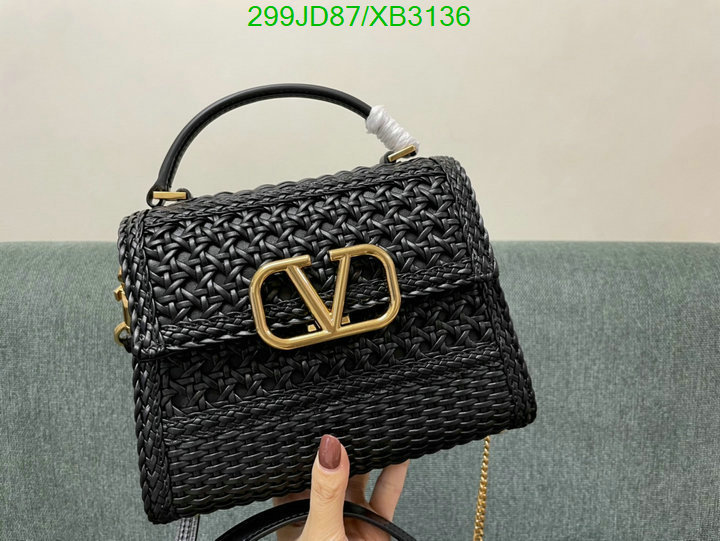 Valentino Bag-(Mirror)-Handbag-,Code: XB3136,$: 299USD