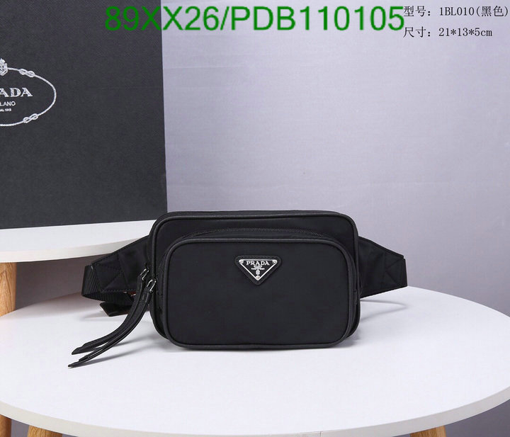 Prada Bag-(Mirror)-Diagonal-,Code: PDB110105,$:89USD