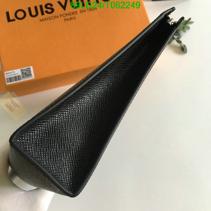 LV Bags-(Mirror)-Wallet-,Code: T062249,$: 89USD