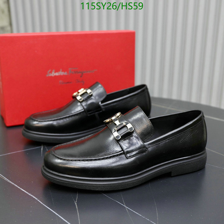 Men shoes-Ferragamo, Code: HS59,$: 115USD