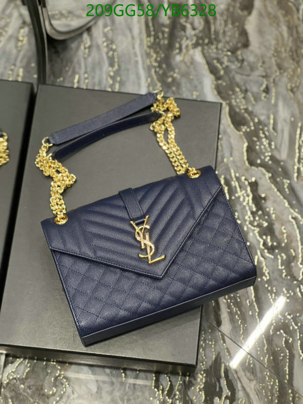 YSL Bag-(Mirror)-Envelope Series,Code: YB6328,$: 209USD