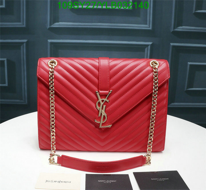 YSL Bag-(4A)-Envelope Series,Code: YLB032140,$: 109USD