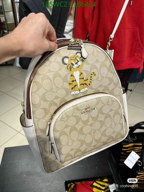 Coach Bag-(4A)-Backpack-,Code: LB6424,$: 105USD