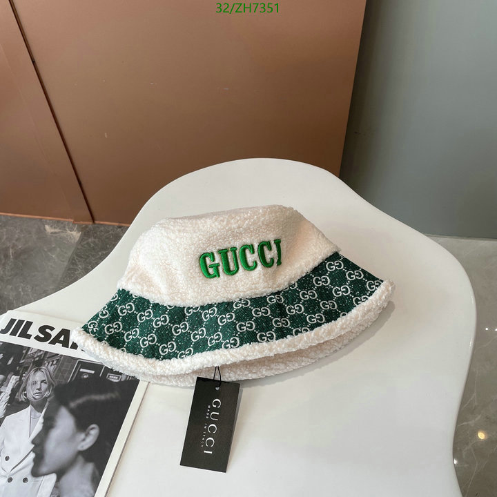 Cap -(Hat)-Gucci, Code: ZH7351,$: 32USD