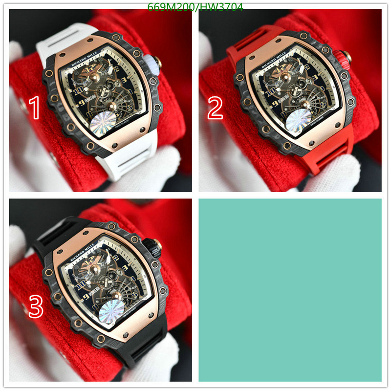 Watch-Mirror Quality-Richard Mille, Code: HW3704,$: 669USD