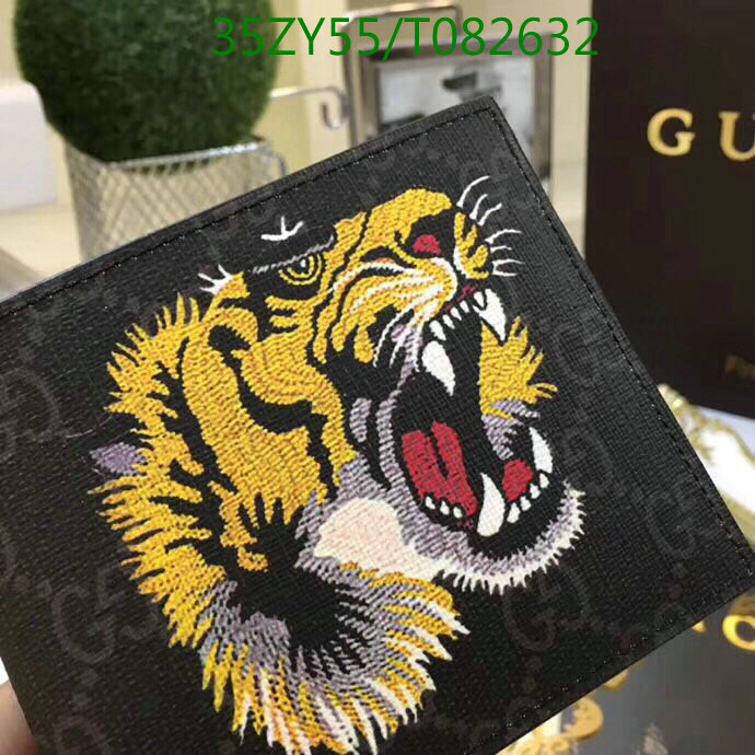 Gucci Bag-(4A)-Wallet-,Code: T082632,$:35USD