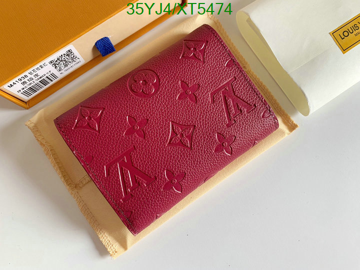 LV Bags-(4A)-Wallet-,Code: XT5474,$: 35USD