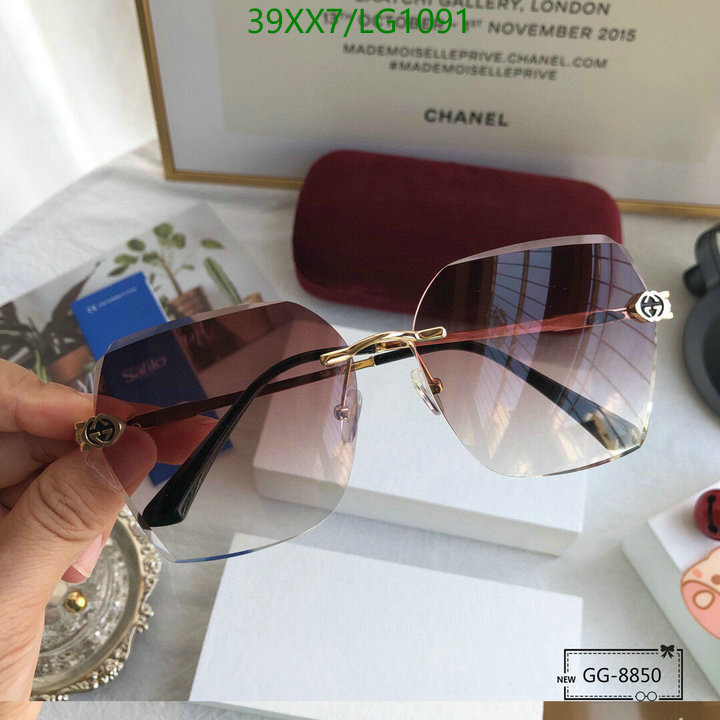 Glasses-Gucci, Code: LG1091,$: 39USD