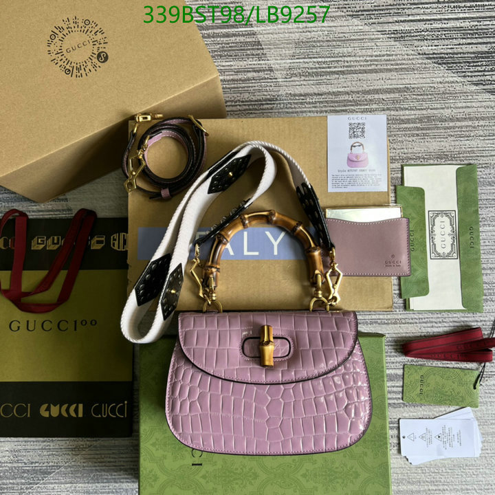 Gucci Bag-(Mirror)-Diana-Bamboo-,Code: LB9257,$: 339USD