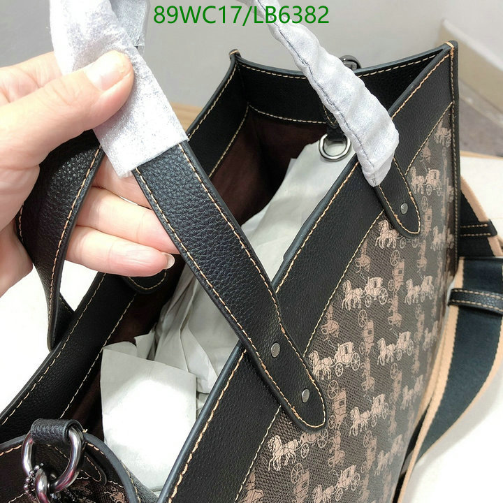 Coach Bag-(4A)-Tote-,Code: LB6382,$: 89USD