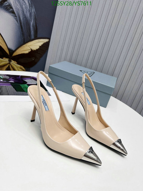 Women Shoes-Prada, Code: YS7611,$: 125USD