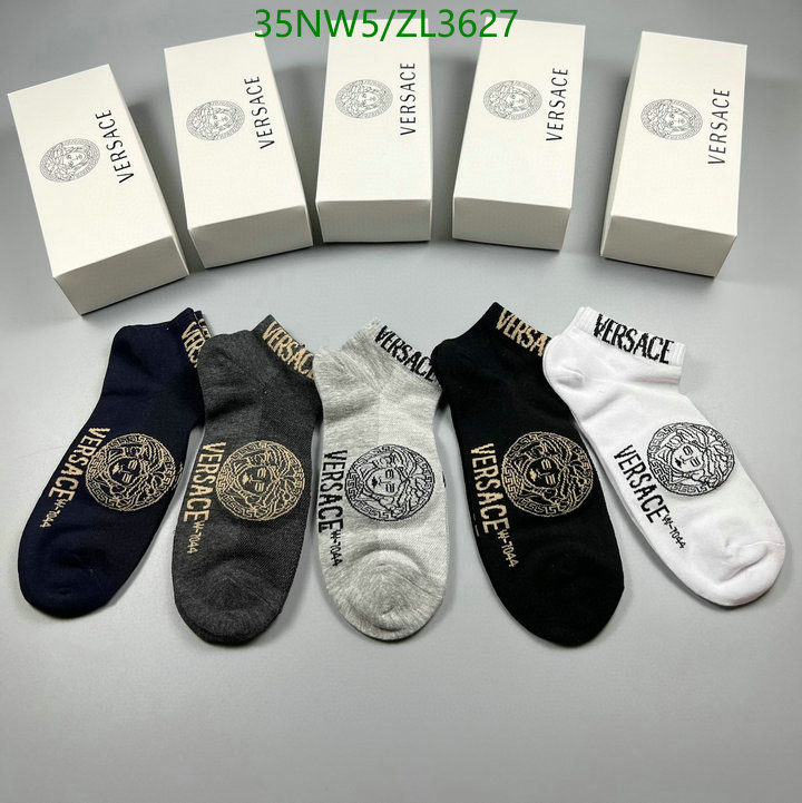 Sock-Versace, Code: ZL3627,$: 35USD