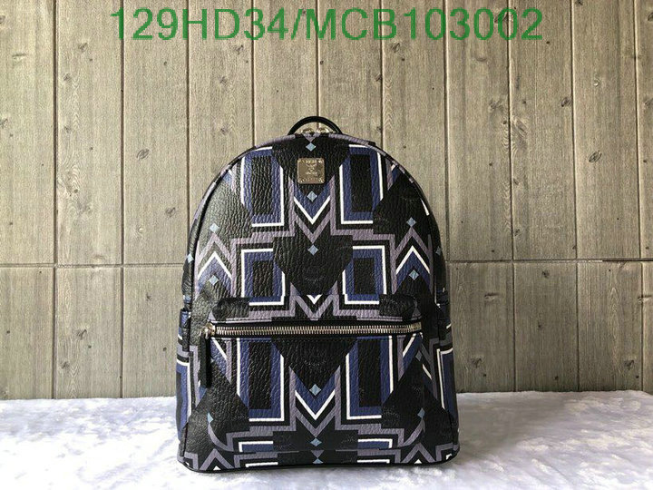 MCM Bag-(Mirror)-Backpack-,Code:MCB103002,$:129USD