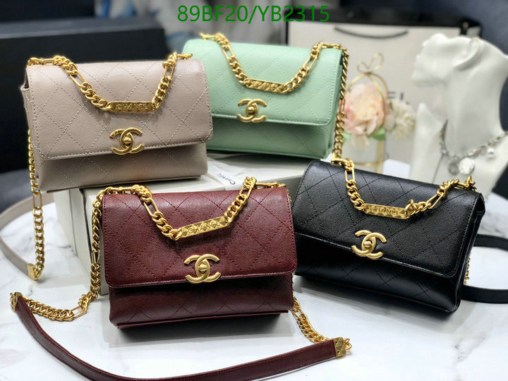 Chanel Bags ( 4A )-Diagonal-,Code: YB2315,$: 89USD