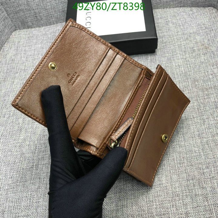 Gucci Bag-(4A)-Wallet-,Code: ZT8398,$: 49USD