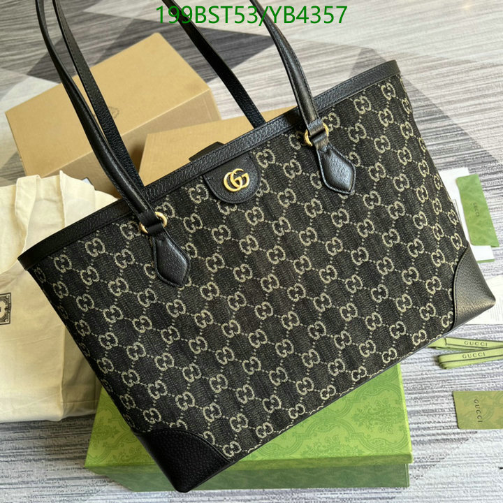 Gucci Bag-(Mirror)-Handbag-,Code: YB4357,$: 199USD