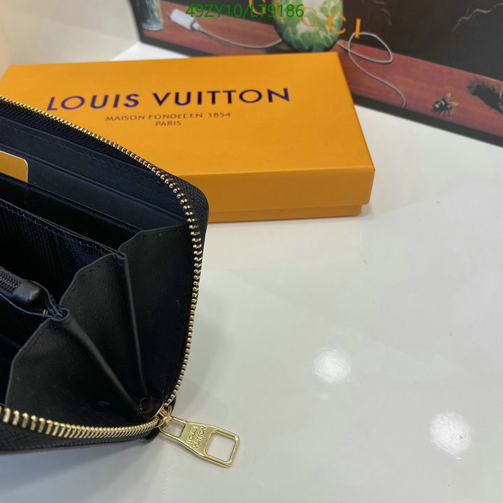 LV Bags-(4A)-Wallet-,Code: LT9186,$: 49USD