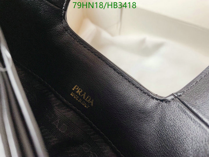 Prada Bag-(4A)-Handbag-,Code: HB3418,$: 79USD