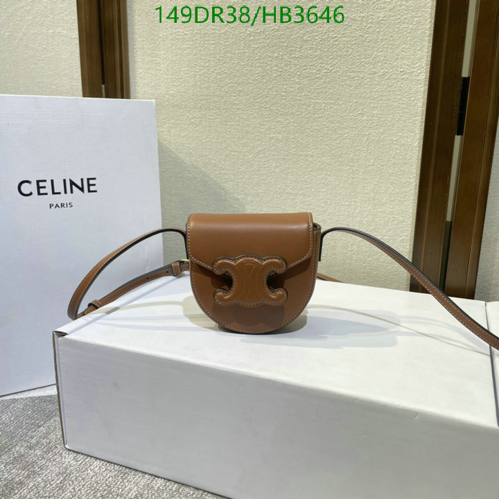 Celine Bag-(Mirror)-Diagonal-,Code: HB3646,$: 149USD