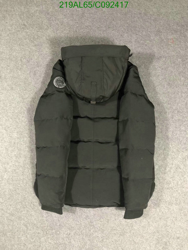 Down jacket Men-Canada Goose, Code: C092417,$:219USD