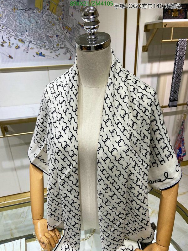 Scarf-Chanel, Code: ZM4105,$: 89USD