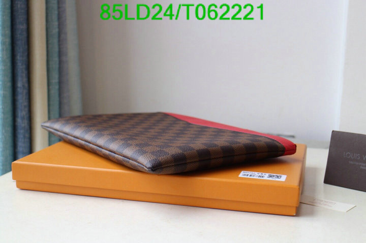 LV Bags-(Mirror)-Wallet-,Code: T062221,$: 85USD