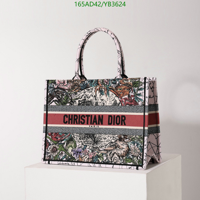 Dior Bags -(Mirror)-Book Tote-,Code: YB3624,$: 165USD