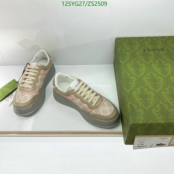 Men shoes-Gucci, Code: ZS2509,$: 125USD