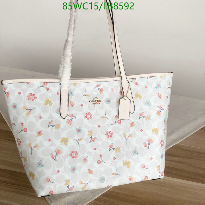 Coach Bag-(4A)-Tote-,Code: LB8592,$: 85USD