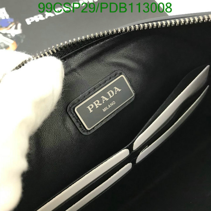 Prada Bag-(Mirror)-Clutch-,Code: PDB113008,