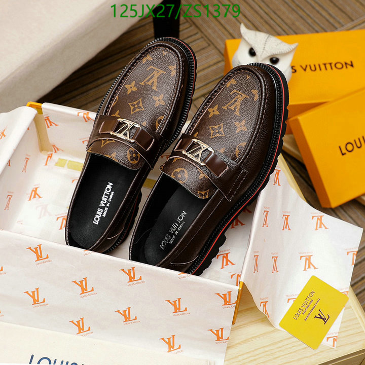 Men shoes-LV, Code: ZS1379,$: 125USD