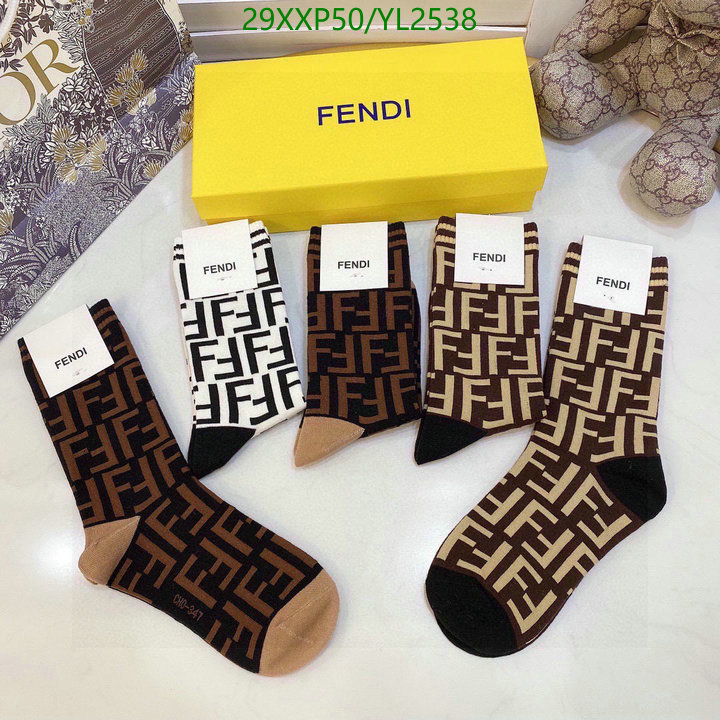 Sock-Fendi, Code: YL2538,$: 29USD