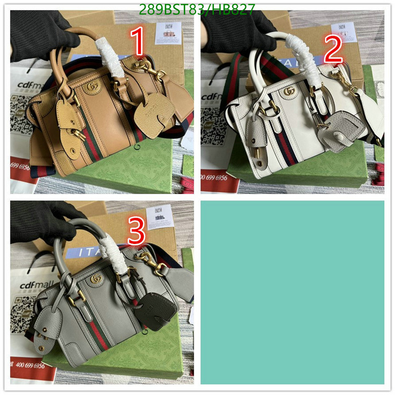 Gucci Bag-(Mirror)-Handbag-,Code: HB827,$: 289USD