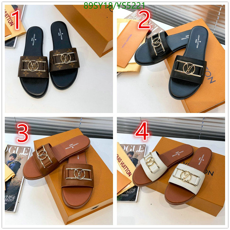 Women Shoes-LV, Code: YS5221,$: 89USD