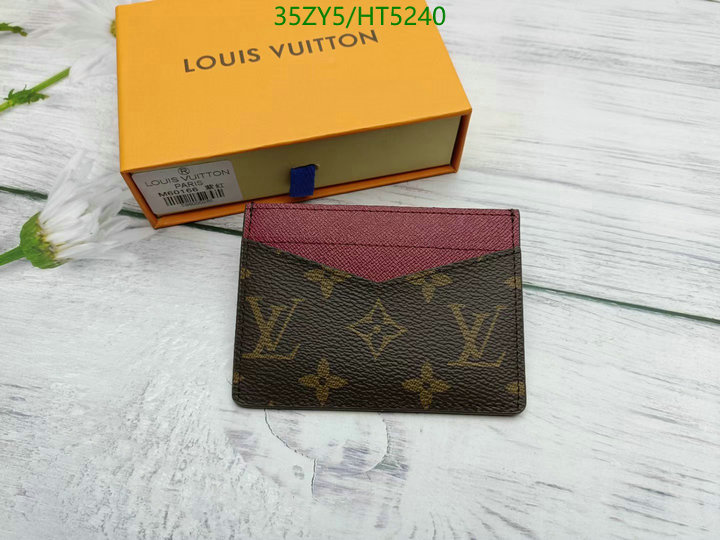 LV Bags-(4A)-Wallet-,Code: HT5240,$: 35USD