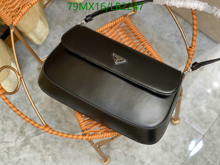 Prada Bag-(4A)-Cleo,Code: LB2247,$: 79USD