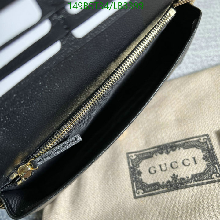 Gucci Bag-(Mirror)-Diagonal-,Code: LB3399,$: 149USD